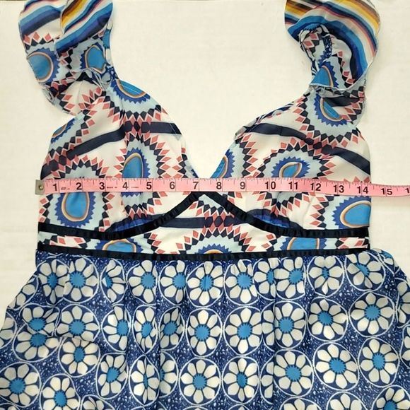 Charlotte Russe- Floral Maxi Dress- Medium - Picture 6 of 10